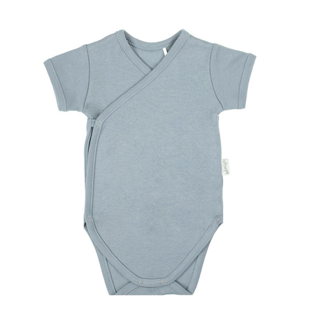 Nicol Body Niemowlęce Rozpinane Dla Chłopca Wyprawka Krótki Rękaw Liam Rozmiar 56