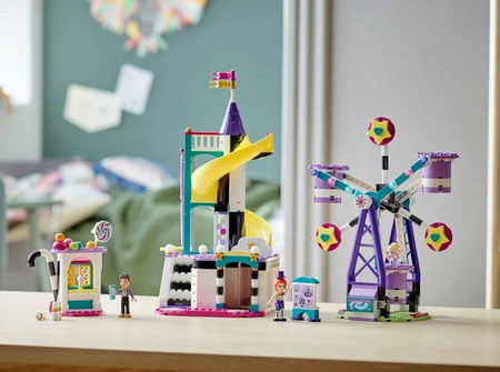 Lego Friends Magiczny Diabelski Młyn i Zjeżdżalnia 41689