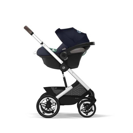 Cybex Talos S Lux Wózek Głęboko-Spacerowy Rama Srebrna Ocean Blue