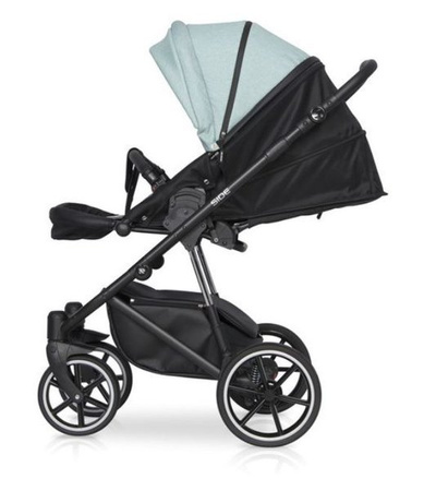 Riko Side Wózek Głęboko-Spacerowy 2w1 Anthracite