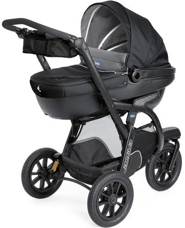 Chicco Trio Activ3 Wózek Wielofunkcyjny 3w1 Jet Black