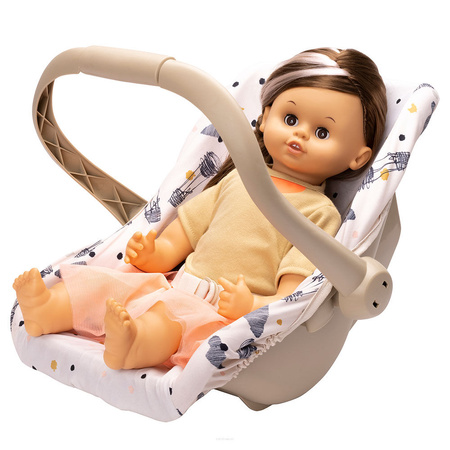 Skrallan Fotelik samochodowy Dla Lalek Nauka Bezpieczeństwa