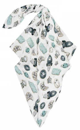 Bonjour Cherie Bambusowy Otulacz 70x70cm Kosmos