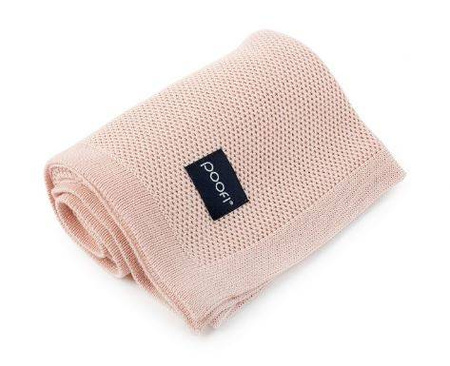 Poofi Faro Otulacz Bambusowy 85x85 Brzoskwinia