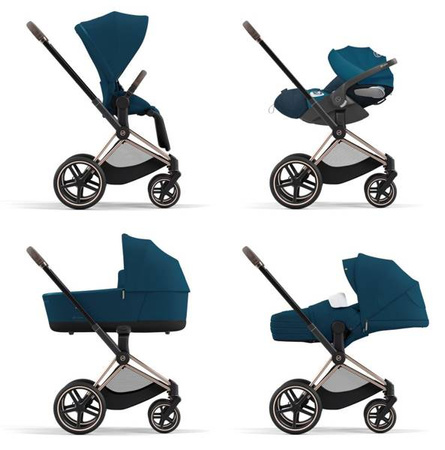 Cybex Priam 4.0 Wózek Spacerowy Mountain Blue