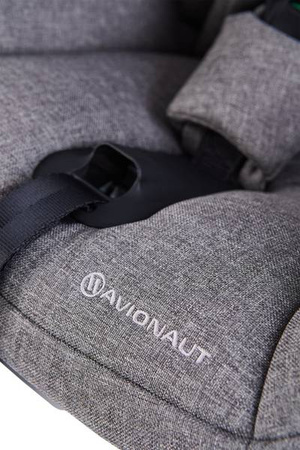 Avionaut Aerofix 2.0 Fotelik Samochodowy 0-18 kg + Baza Isofix 01 Grey Melange AV-350 /AF.NL.01