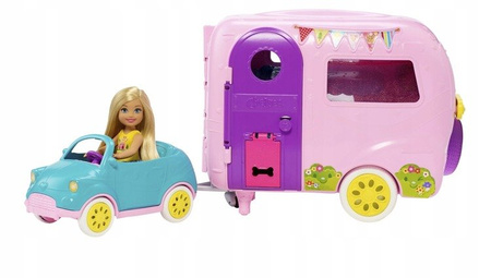 Barbie Chelsea z przyczepą kempingową FXG90 /2