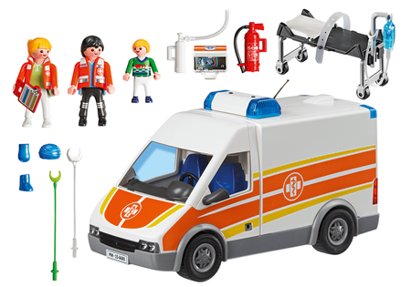 Playmobil Karetka ze Światłem i Dżwiękami 6685
