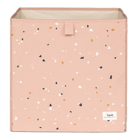 3 Sprouts Recycled Pudełko Na Zabawki Terrazzo Clay