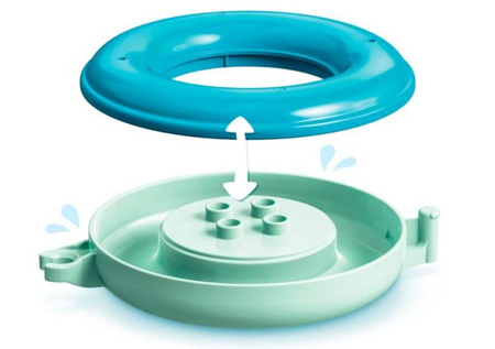 Lego Duplo Klocki Zabawa w Kąpieli: Pływająca Wyspa ze Zwierzątkami 10966