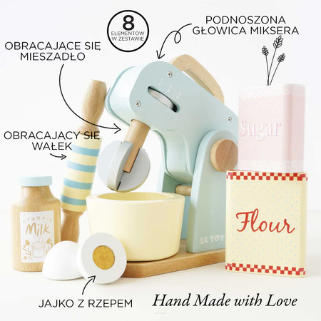 Le Toy Van Drewniany Mikser z Akcesoriami