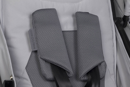 EasyGo Echo Wózek Spacerowy Bliźniaczy Cloudy Gray