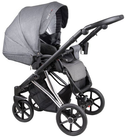 Coletto Craft Wózek Głęboko-Spacerowy 2w1 C-02 Czarna Rama