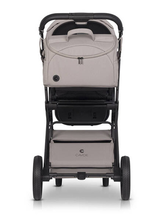 Cavoe Moi+ Wózek GłębokoSpacerowy 2w1 + Torba + Adaptery Taupe