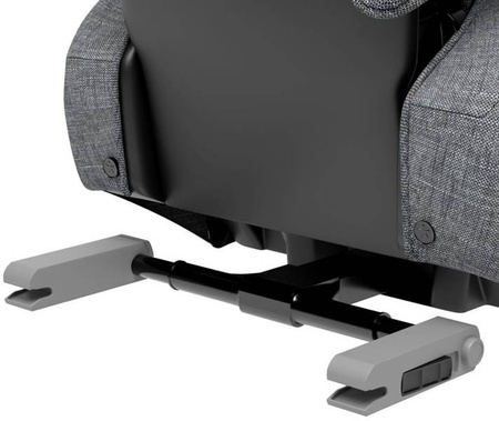 Kiddy Cruiserfix 3 Fotelik Samochodowy 15-36kg Grey Melange - Icy Grey