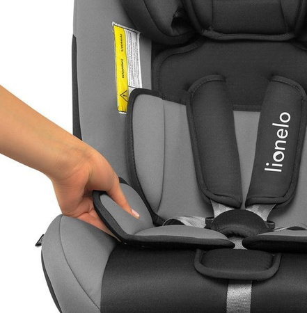 Lionelo Sander Fotelik Samochodowy 0-36kg RWF Grey