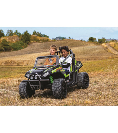 PegPerego Polaris Rzr 24v Pro Samochód na Akumulator Green Shadow