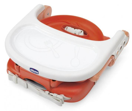 Chicco Pocket Snack Przenośne Krzesełko do Karmienia Poppy Red