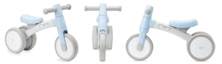 MoMi TEDI Jeździk Rowerek Biegowy 1+ Błękitny