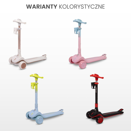 Toyz Satura Hulajnoga 3 Kołowa White