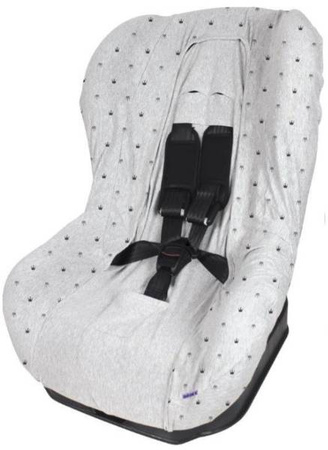 Dooky Pokrowiec do Fotelika 9-18 kg Light Grey Crow