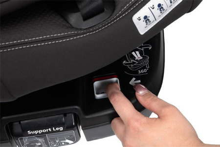 Chicco Seat3Fit I-Size Air Fotelik Samochodowy 0-25kg Graphite