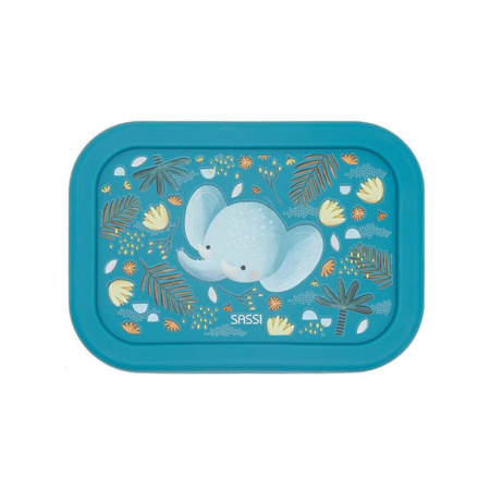 Sassi Lunchbox pojemnik silikonowy Słonik