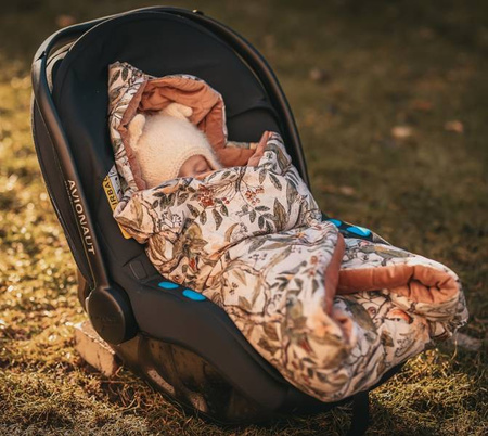 Makaszka Kocyk Do Fotelika Sage Green