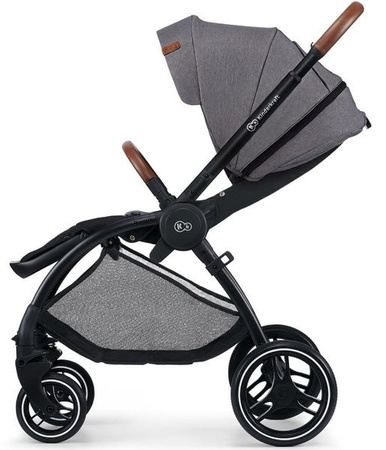 Kinderkraft Evolution Wózek Spacerowy + Cocoon Platinum Grey