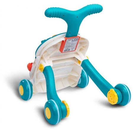 Toyz Caretero Pchacz Stolik Edukacyjny 2w1 Spark Turquoise