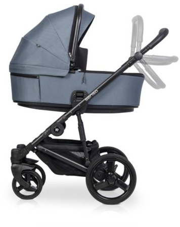 Riko Senso Wózek Głęboko-Spacerowy 2w1 Denim