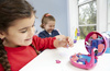 Polly Pocket kompaktowe zestawy FRY35 FRY38 Basen z Flamingiem FRY38