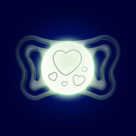 Chicco PhysioForma Light Smoczek Silikonowy 16-36m 2szt. Lumi