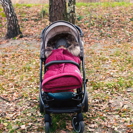 X-Lander X-Cuddle Velvet Śpiworek Do Wózka Fuchsia