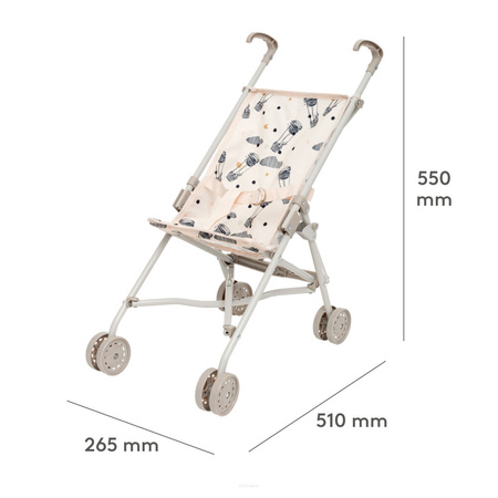 Skrallan Wózek Spacerowy Dla Lalek