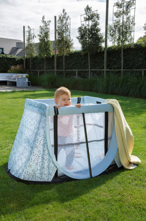 AeroMoov Instant Travel Cot Łóżeczko Turystyczne Blue Mountain