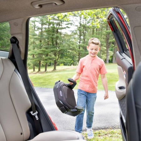 Graco Booster Basic i-Size Fotelik Samochodowy Midnight Black