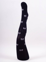 Rajstopy bawełniane wzorzyste boy 116-122