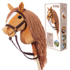 Hoppihorse Koń na Kiju Hobby Horse A4 Jasny Beż 64cm