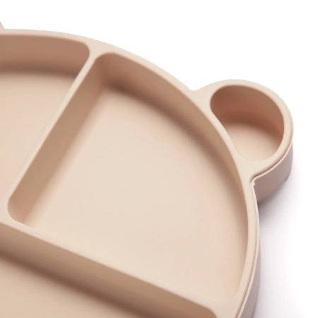 Kidnort Retter Mjölk Talerzyk z Pokrywką Beżowy