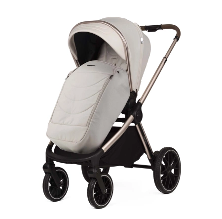 Adamex Spark Champagne Wózek Głęboko-Spacerowy Vanilla 1