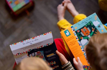 Janod Zestaw Kreatywny Przestrzenne Kartki Pop-Up 3D Zwierzęta 6+