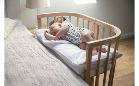 Waldin Łóżeczko Dziecięce 7w1 z Materacem Natural