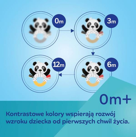 Canpol Babies Sensoryczna Piłka z Grzechotką i Piszczkiem BabiesBoo 68/089