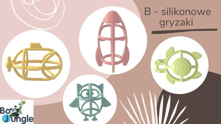 Bo Jungle Gryzak silikonowy łódź podwodna