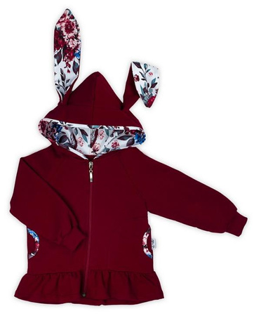 Nicol Bluza dresowa rozpinana dla dziewczynki Kate r. 122