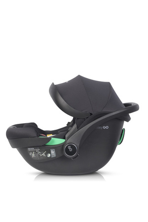 Easy Go Buz Pro Fotelik Samochodowy z Obrotową Bazą ISOFIX 0-13 kg Ink