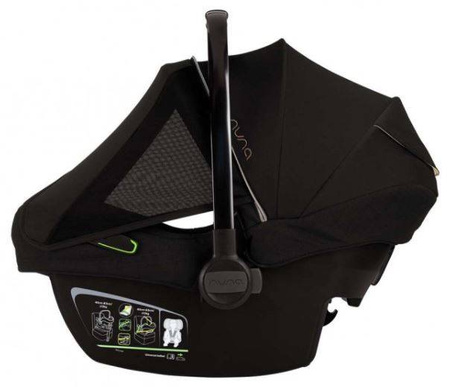 Nuna Next System Pipa Next Fotelik Samochodowy 0-13 kg Riveted