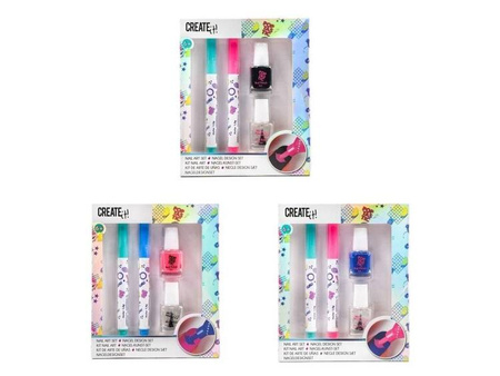 Create It Marker Do Paznokci Zestaw 3 Rodzaje