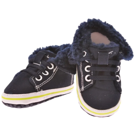 Buciki chłopięce z wywinięciem 0-6 m